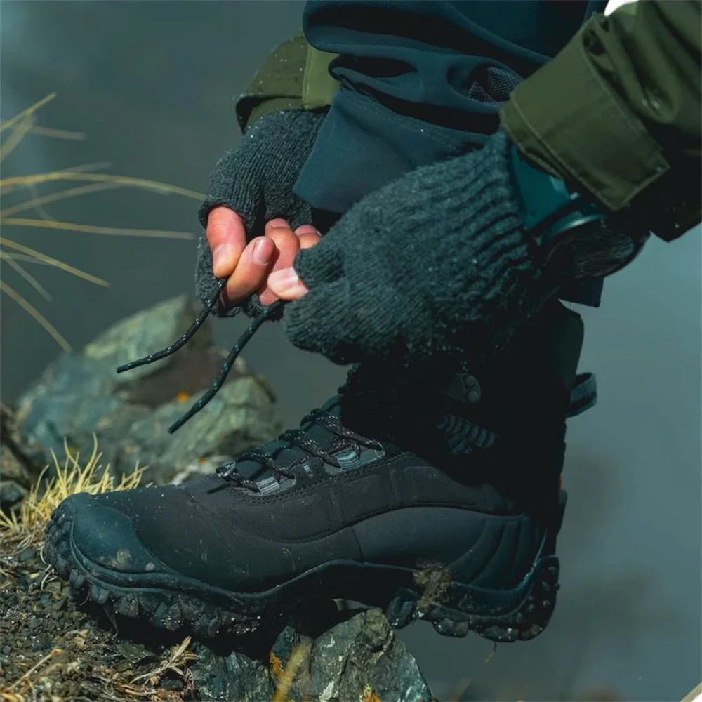 XPETI Thermator Womens Sz 9 Waterproof Hiking Boots Black Insulated Winter Trail